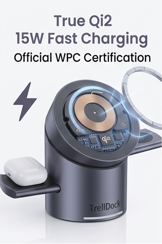 TrellDock™ 3-in-1 Magnetic Hub